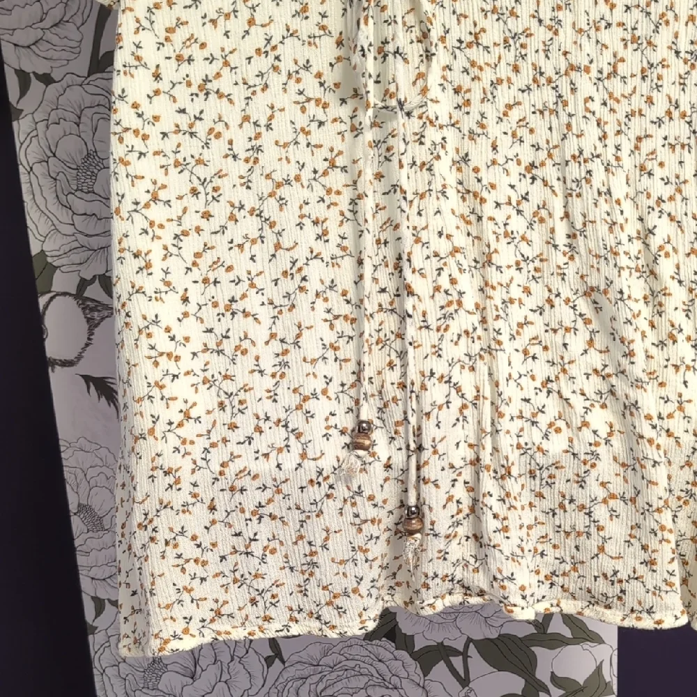 Anama Blue and Cream Patterned Tunic - Picture 8 of 9